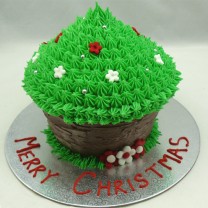 Christmas - Giant Cupcake (D)